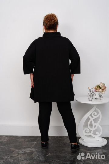 Новая женская туника большого размера р.64-66