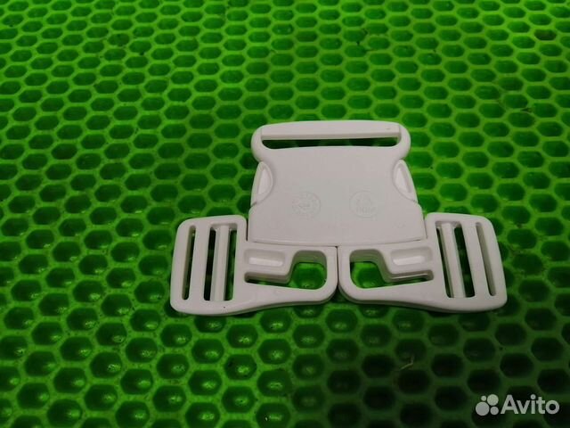 Фастекс для пятиточечных ремней коляски (белый)