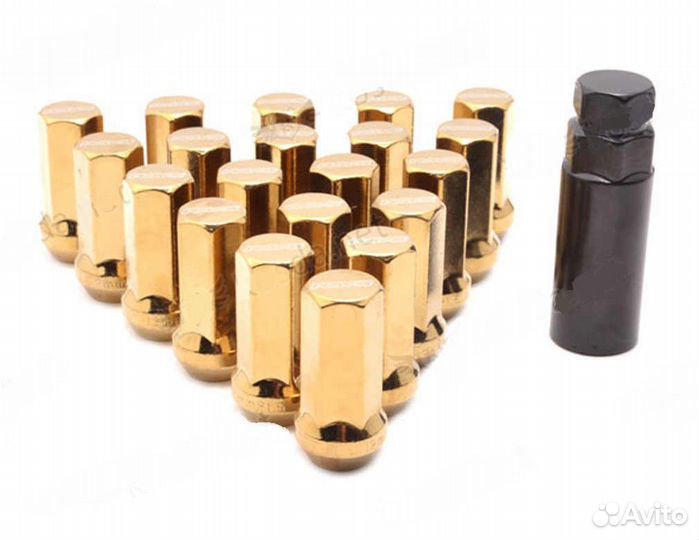 Гайки rays Hyper Steel M12x1.5 (Серебристый)