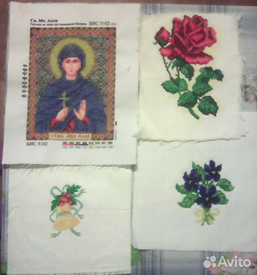 Вышивка:картины,иконы