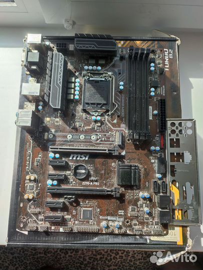 Материнская плата 1151 msi z270-a pro