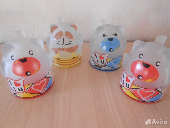 Детские кружки с крышками 