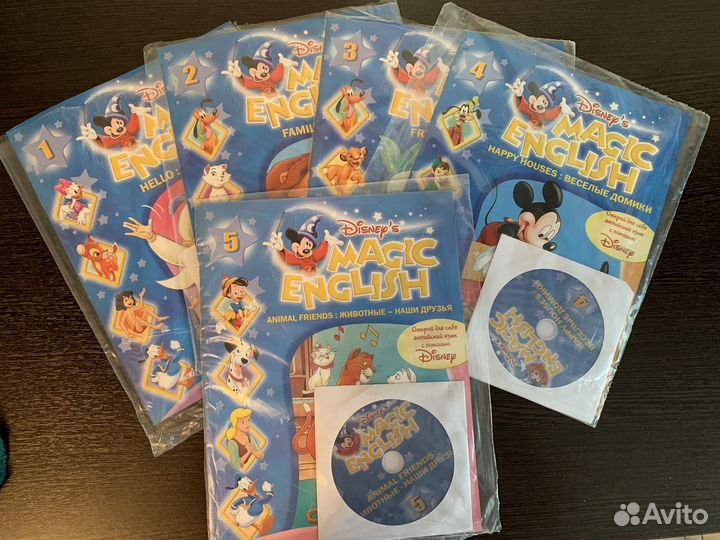 Журнал Magic english с дисками