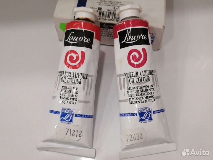 Краски маслянные 60 мл Louvre