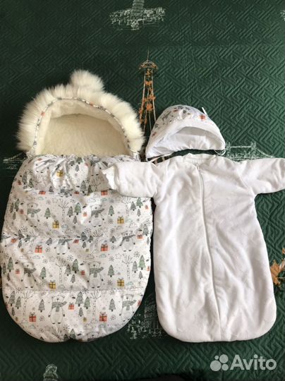 Конверт на выписку зимний