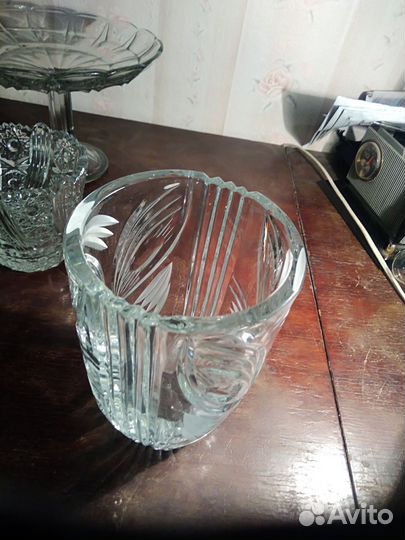 Вазы хрустальные. СССР