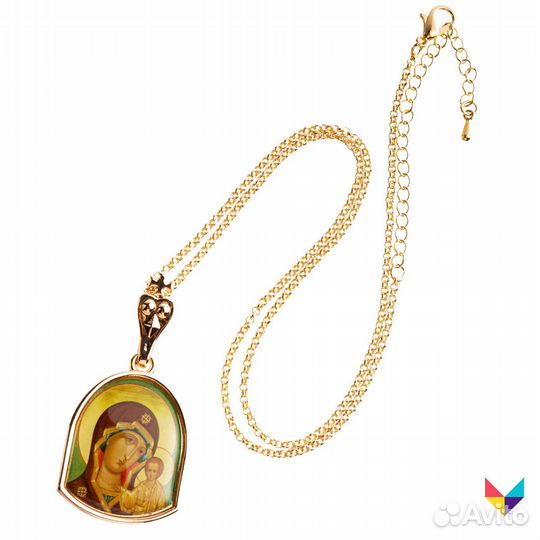 Кулон Казанская икона Божьей Матери