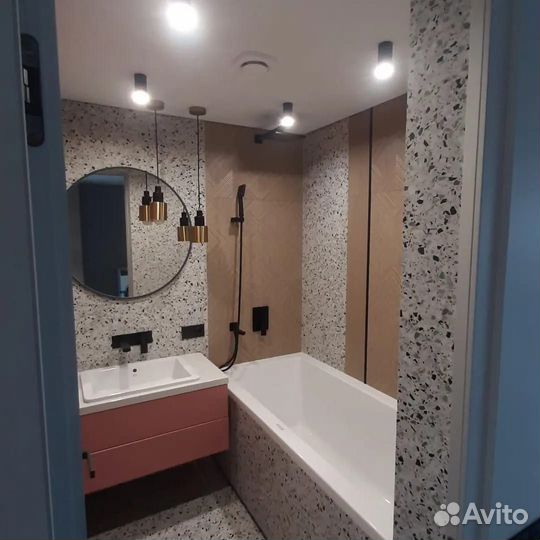 Ремонт санузла под ключ гарантия 3 года