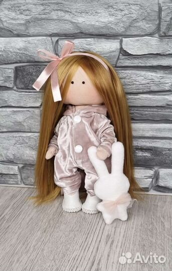 Кукла текстильная