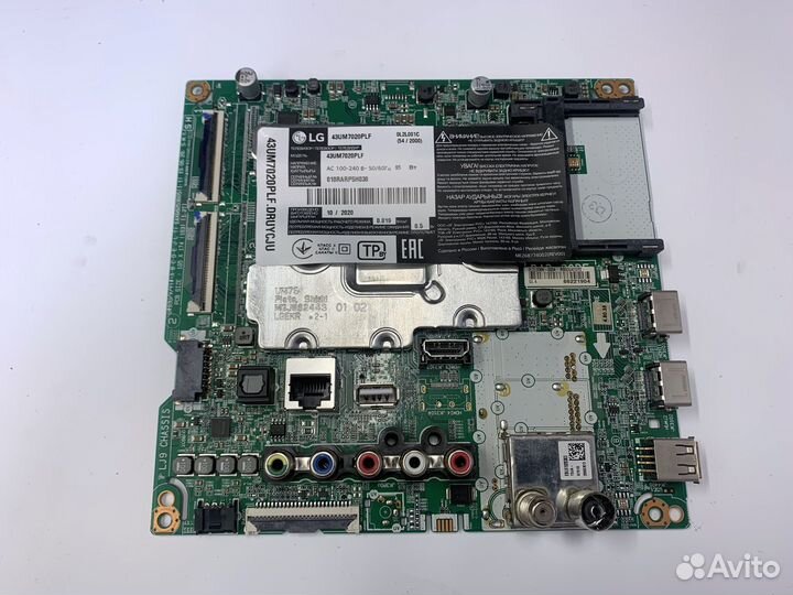 Main плата для телевизора LG 43UM7020PLF