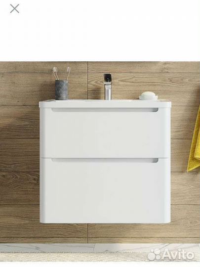 Тумба с раковиной для ванной новая