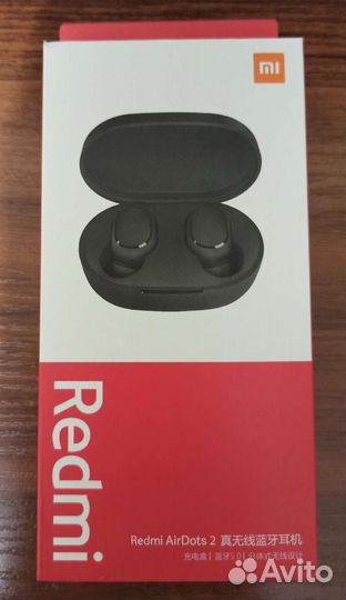 Беспроводные наушники xiaomi redmi airdots 2