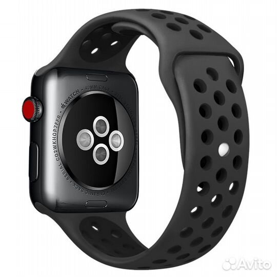 Силиконовый ремешок Nike для Apple Watch