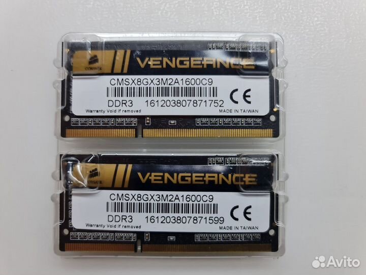 Игровая память DDR3 8Гб (2шт. по 4Гб) и MacBook