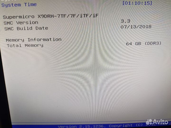 Сервер supermicro Xeon e5 2660 64ram