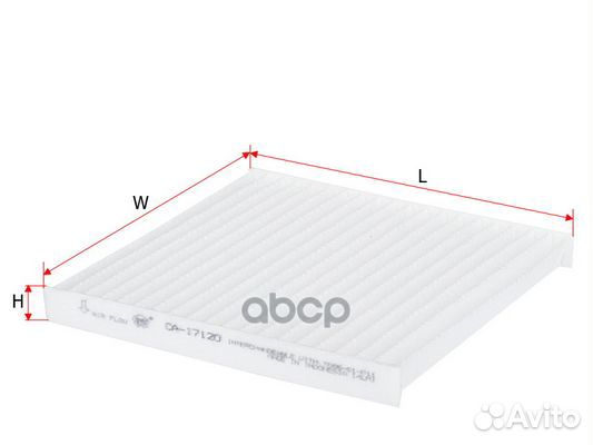 Фильтр салонаMazda CX-9 3.5i 07 ca17120 Sakura