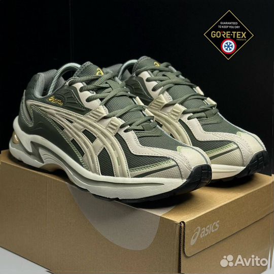 Кроссовки зимние Asics Gel-Preleus khaki and begie