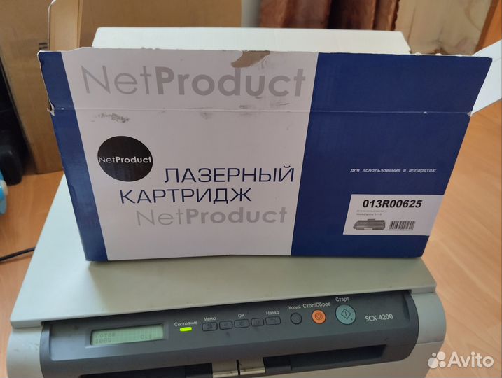 Лазерный ч/б мфу SCX4200 (xerox 3119 )