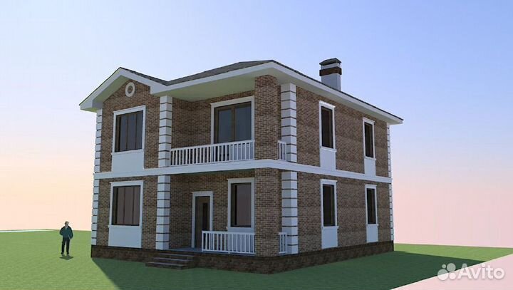 Проект жилого дома 180 м2