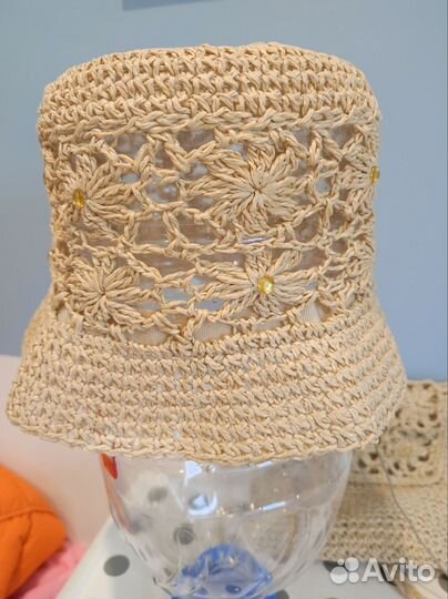 Панама. Шляпка и сумочка