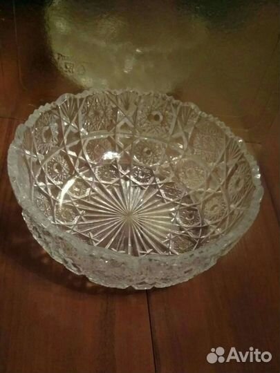 Хрустальные вазы Чехословакия