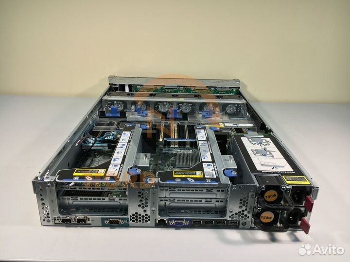 Сервер HP DL380p Gen8 16SFF 2x E5-2690 v2 192GB