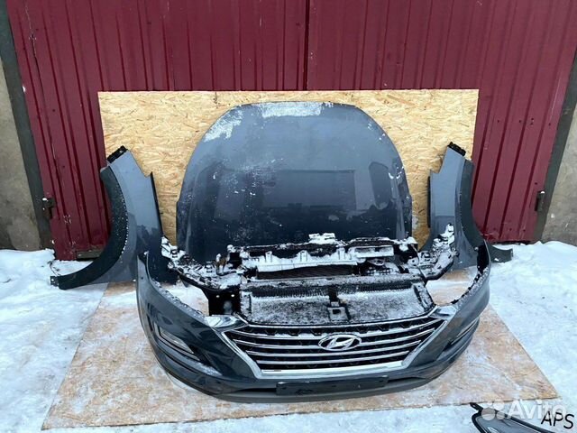 Ноускат передняя часть Hyundai Tucson 3 TL рест