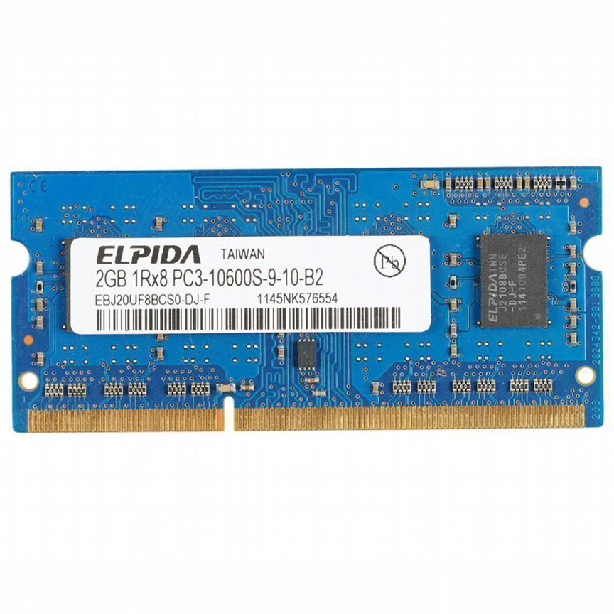 [EBJ20UF8BCS0-DJ-F] Оперативная Память Elpida 2gb Ebj20uf8bcs0-Dj-F