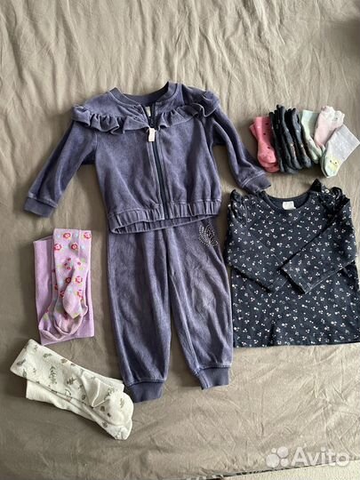 Пакет вещей на девочку 86 размер