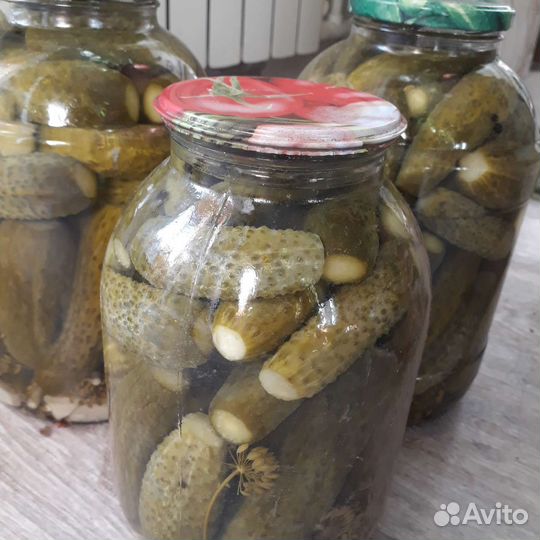 Огурцы варенье