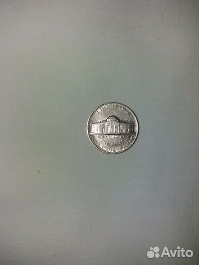 Liberty quarter dollar перевертыш 1973г+ 5 центов