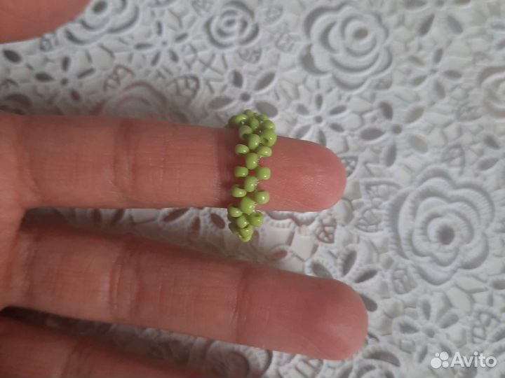 Колечки из бисера