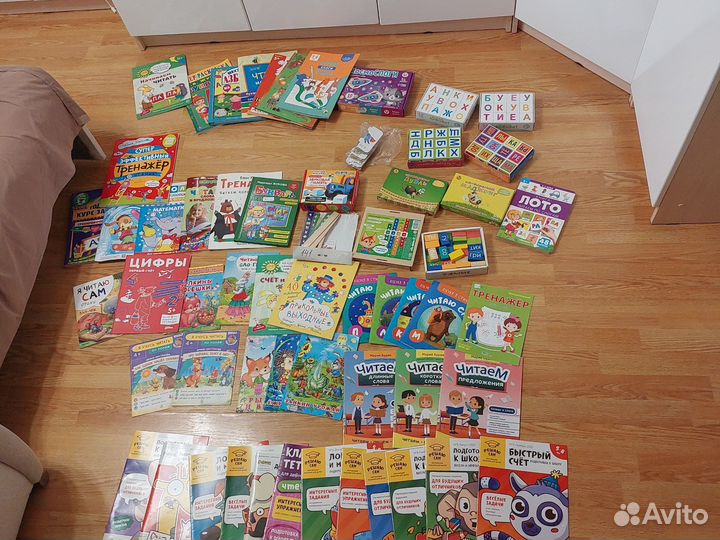 Пакет детских книг около 60 предметов