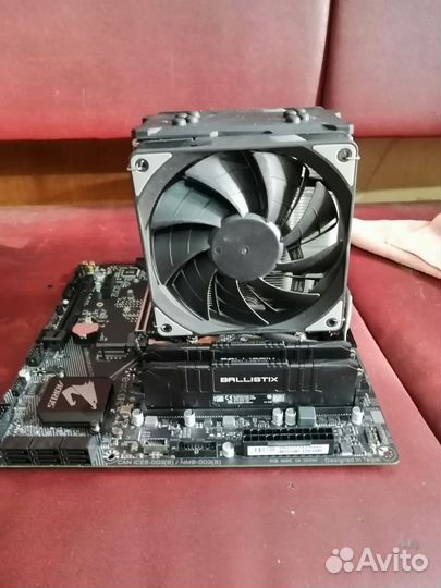 Сборка на intel core i5-11600+плата+память