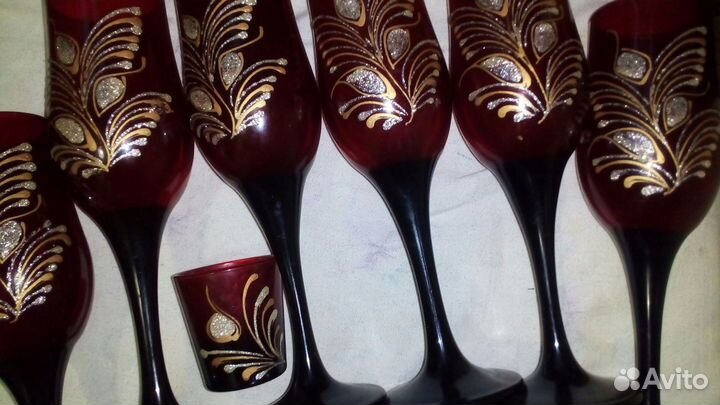 Набор фужеров И стопок СССР