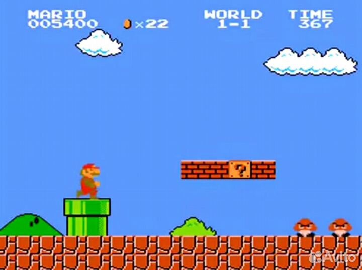 Картридж Sega super mario и танчики