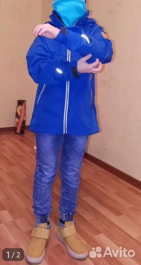 Ветровка reima softshell флис