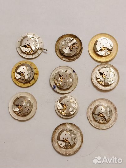 Часы СССР механизмы заря 2009 одним лотом