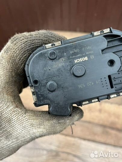 Дроссельный заслонка Opel Corsa D 1.4 2007