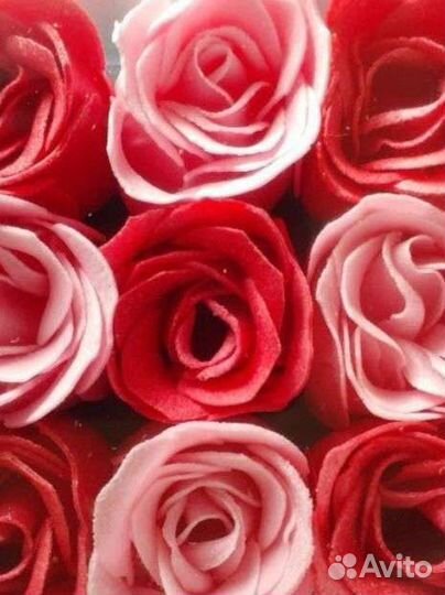 Мыло в виде роз