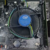 Материнская плата lga1151 процессор g4560 куллер