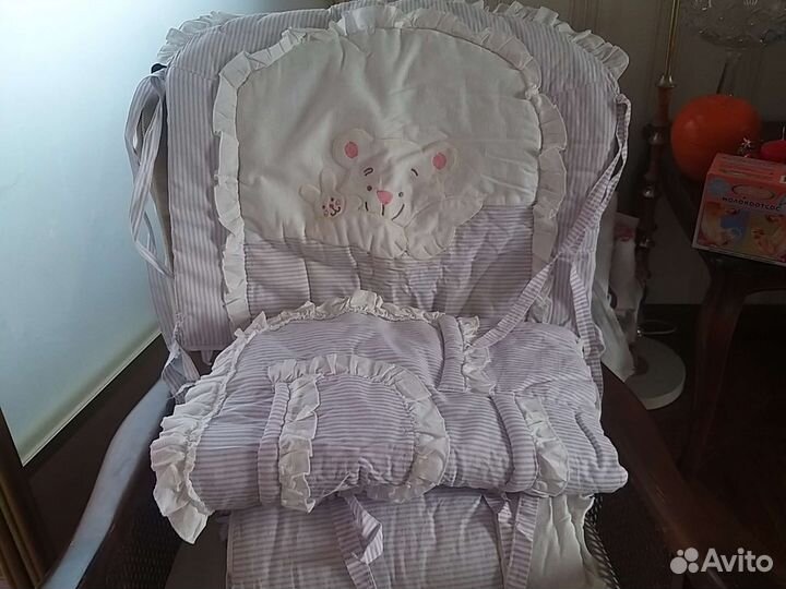 Бортики в детскую кроватку бу