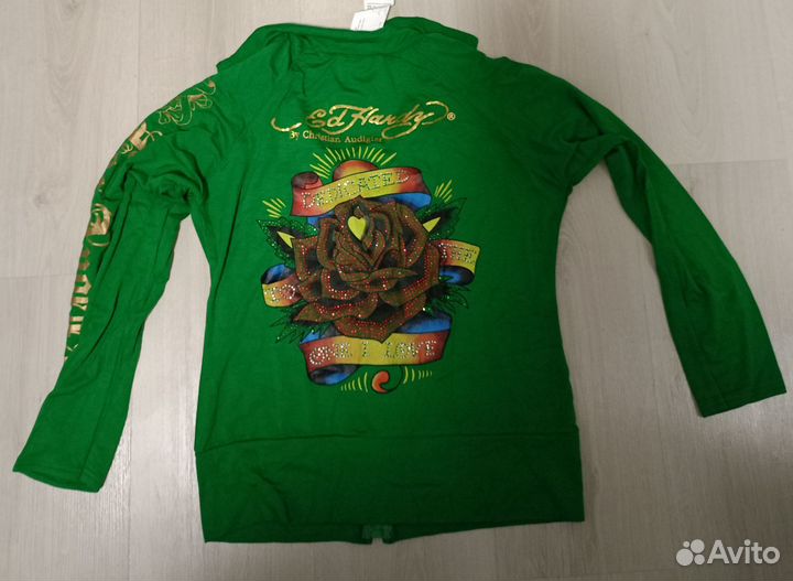 Зип худи женское ED Hardy