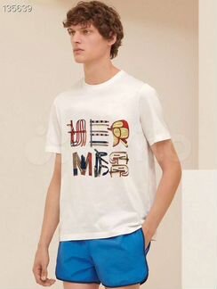 Hermes мужская футболка Премиум качество