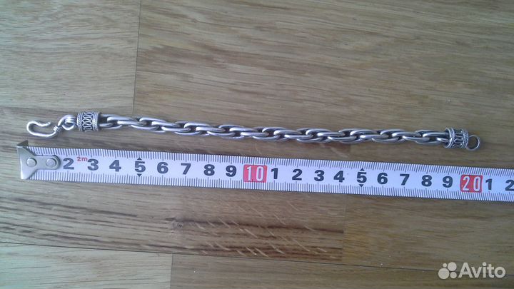 Браслет серебро 20 см