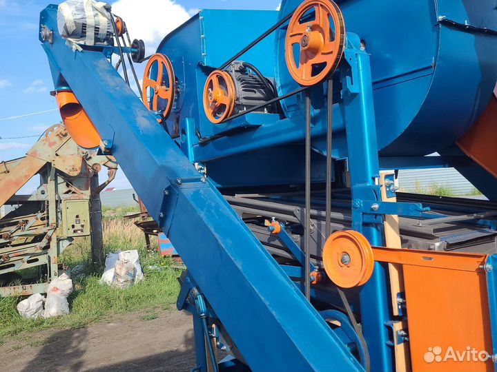 Очиститель сортировка зерна мс-4.5 овс-25 петкус