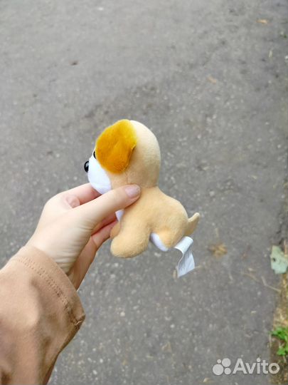 Мягкая игрушка собака маленькая