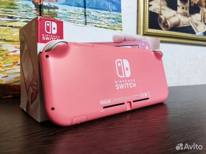Nintendo Switch lite прошитая