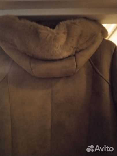 Дубленка женская искусственная 48-50