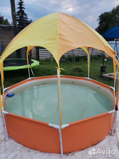 Каркасный бассейн бу